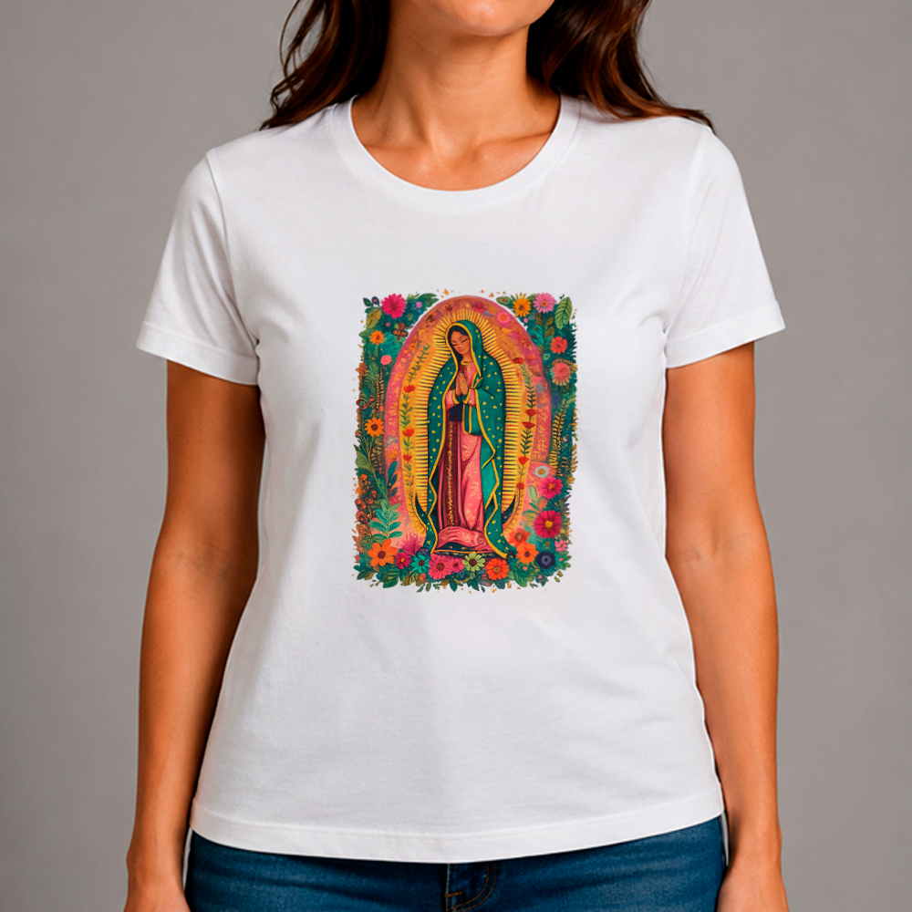 Baby Look Nossa Senhora Guadalupe