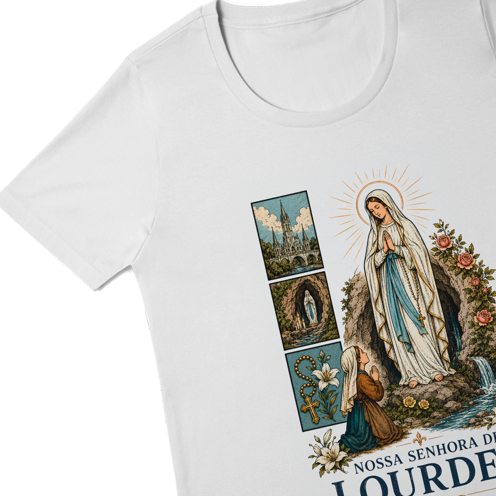 Nossa Senhora de Lourdes - Quadrinhos