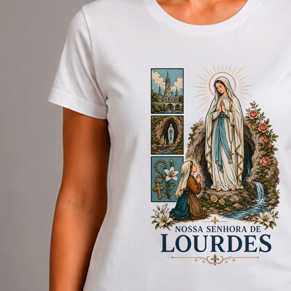 Nossa Senhora de Lourdes - Quadrinhos