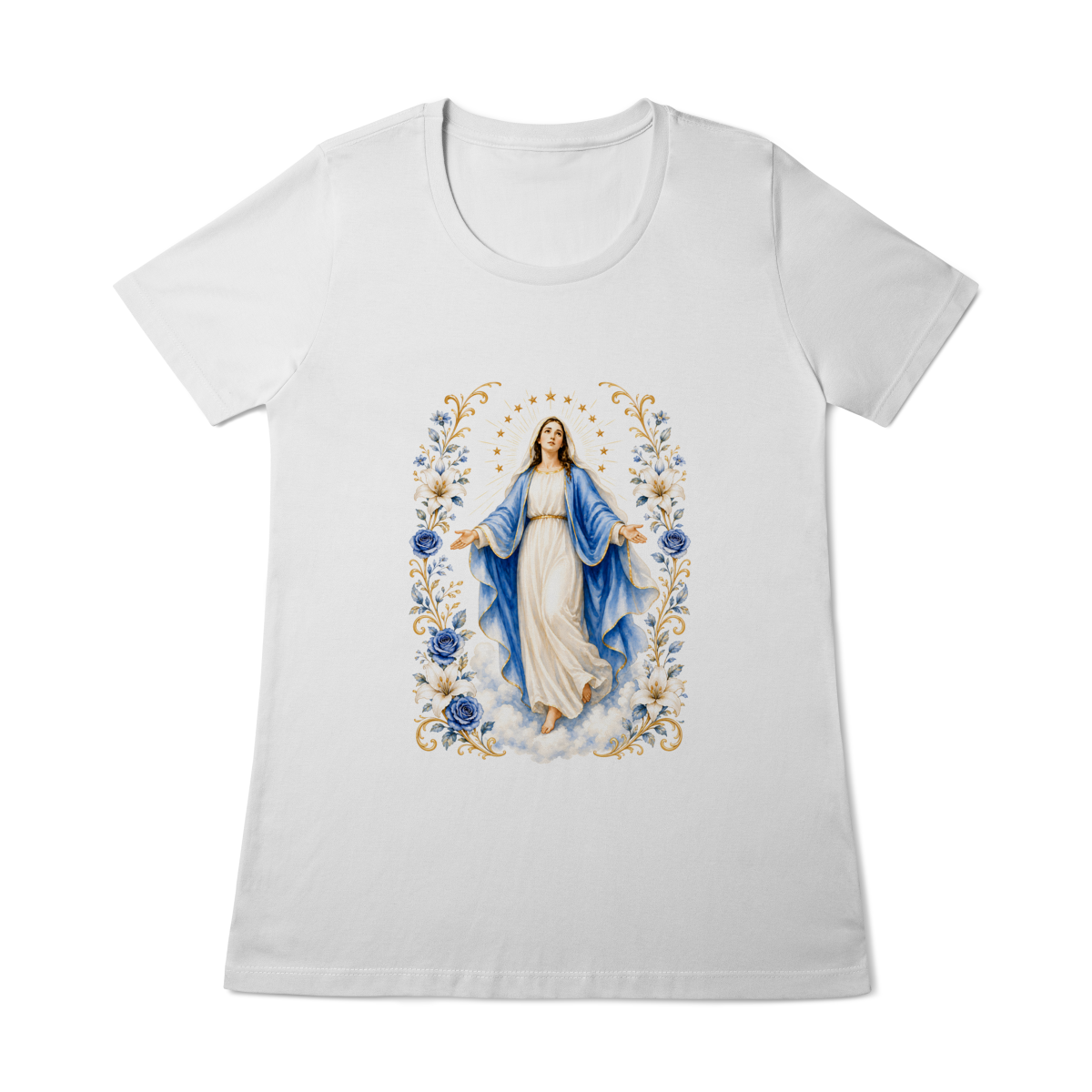 Nossa Senhora da Assunção - Manto & Flores