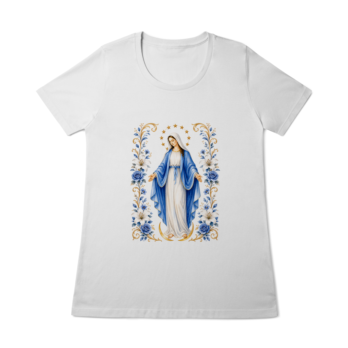Nossa Senhora das Graças - Manto & Flores