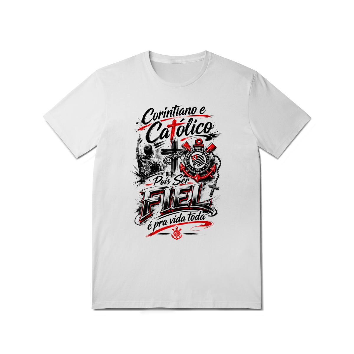 Camiseta Corintiano Católico