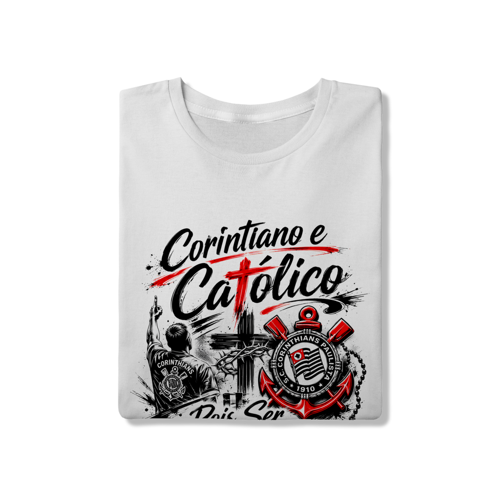 Camiseta Corintiano Católico
