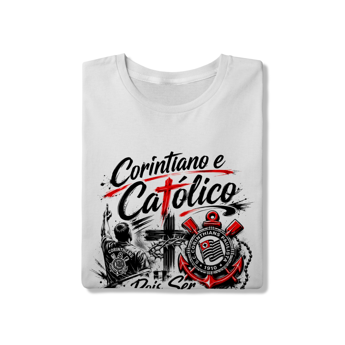 Camiseta Corintiano Católico