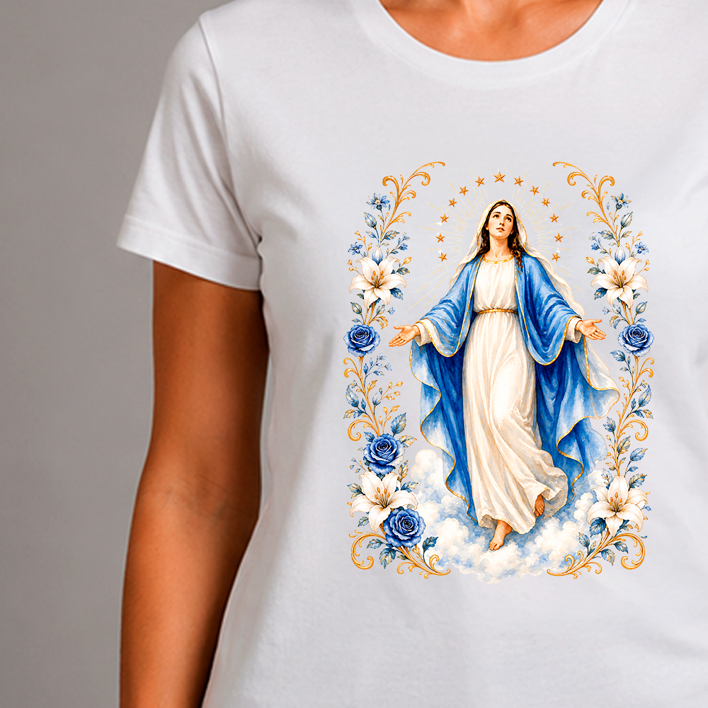 Nossa Senhora da Assunção - Manto & Flores