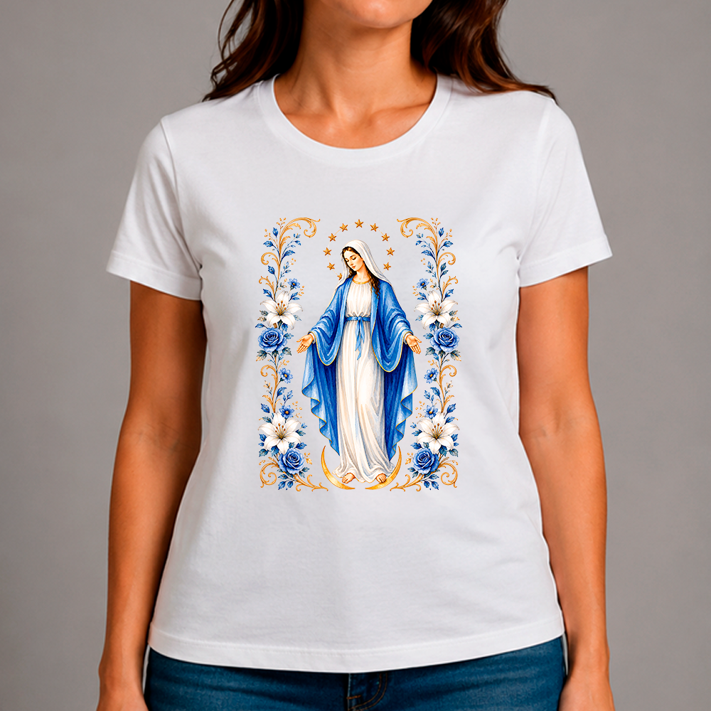 Nossa Senhora das Graças - Manto & Flores