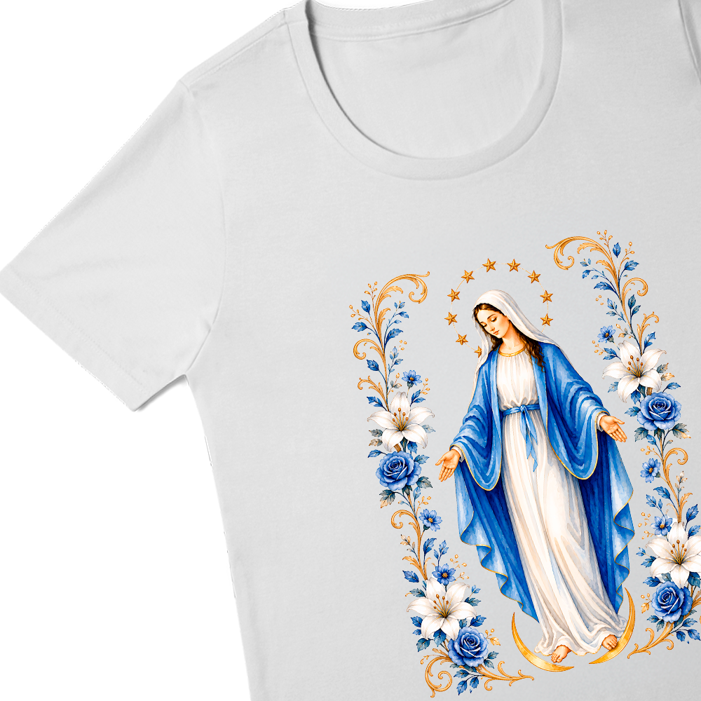 Nossa Senhora das Graças - Manto & Flores