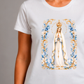 Nossa Senhora de Fátima - Manto & Flores