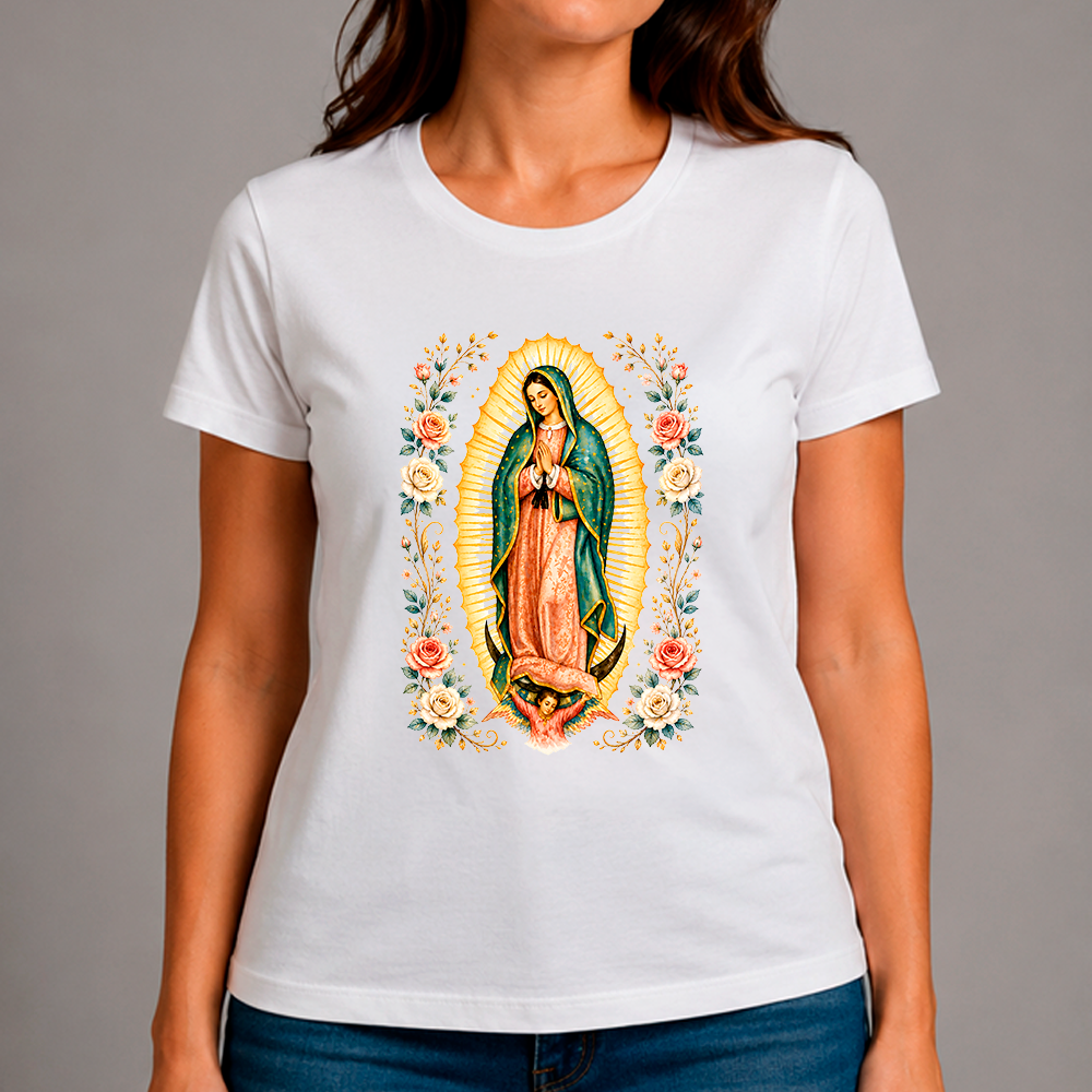 Nossa Senhora de Guadalupe - Manto & Flores