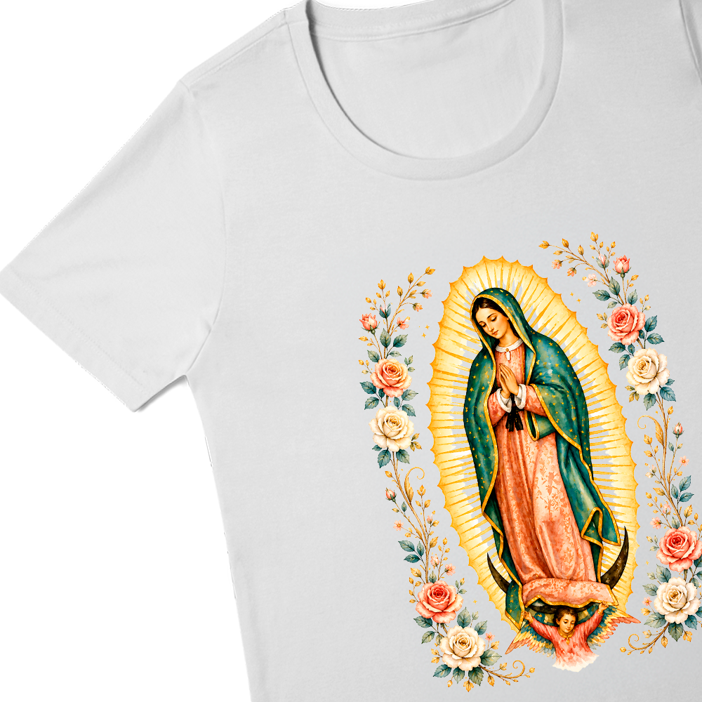 Nossa Senhora de Guadalupe - Manto & Flores